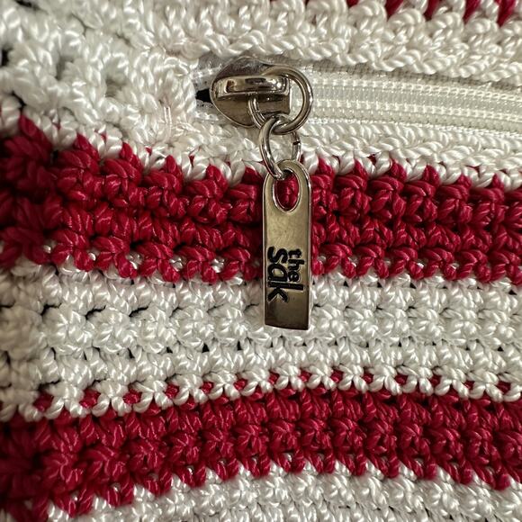 The SAK Crochet Hobo Bag Asher American Flag Patriotic Americana - Picture 11 of 16